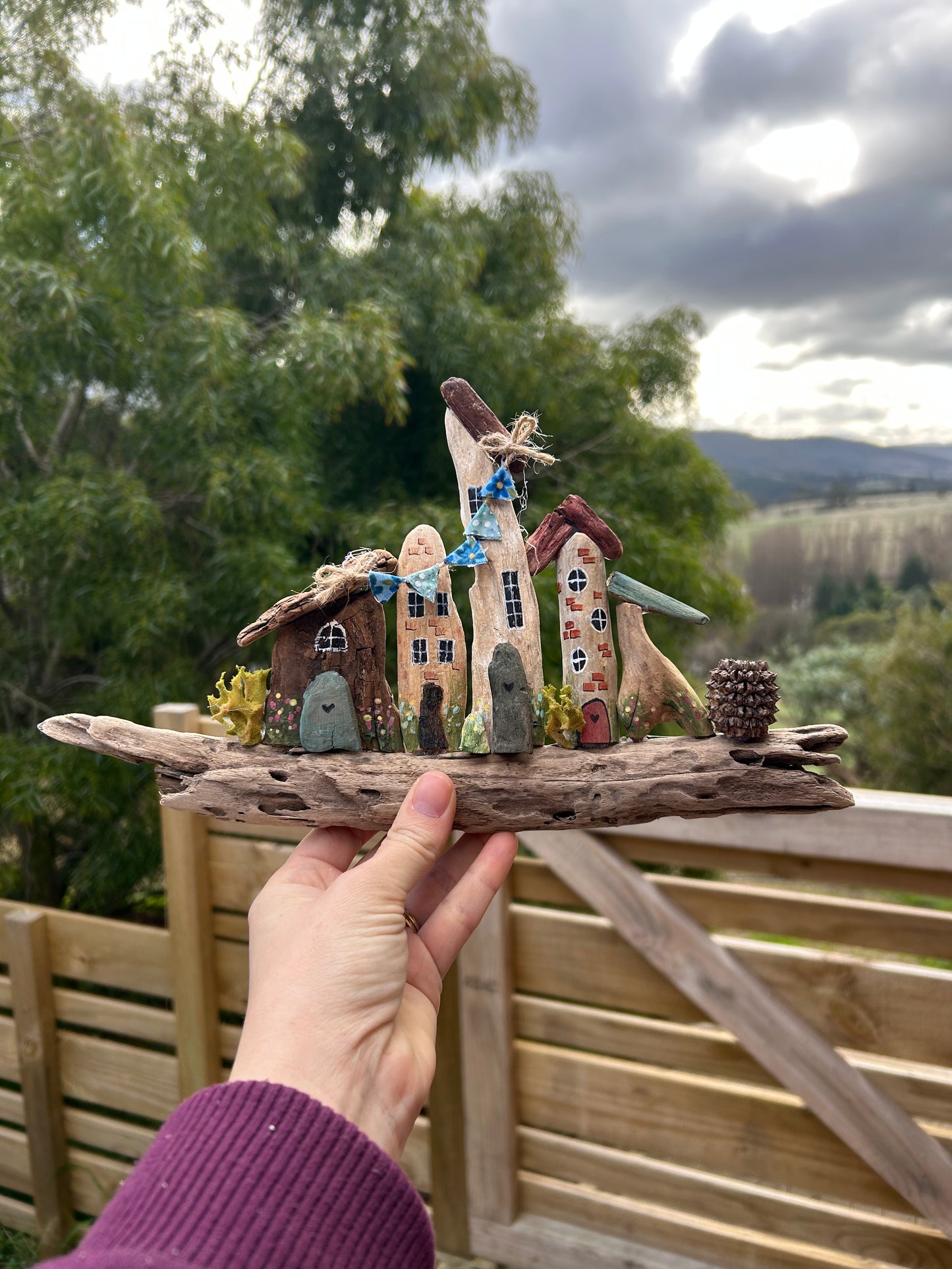 Winter Driftwood Village #4