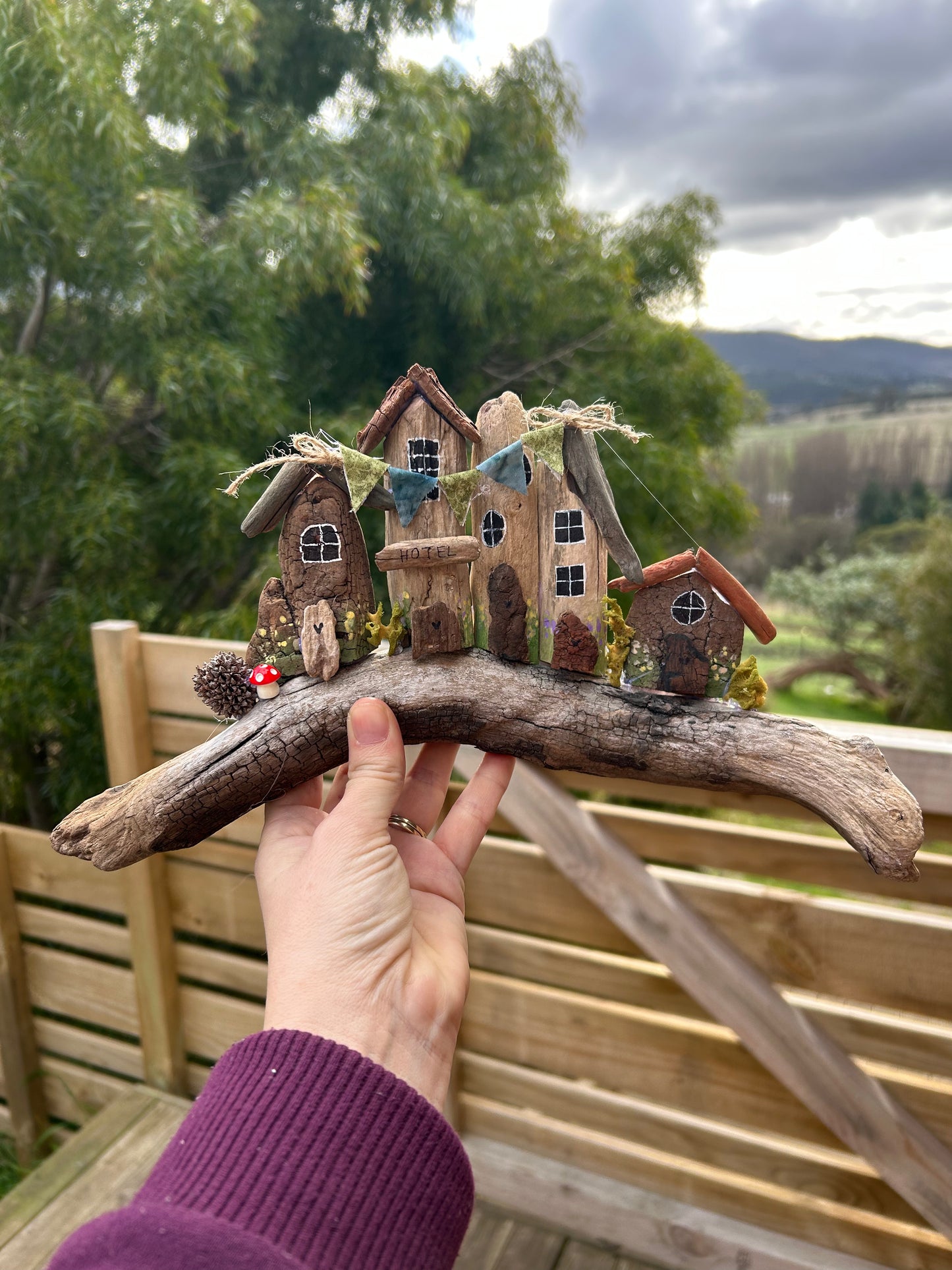 Winter Driftwood Village #7