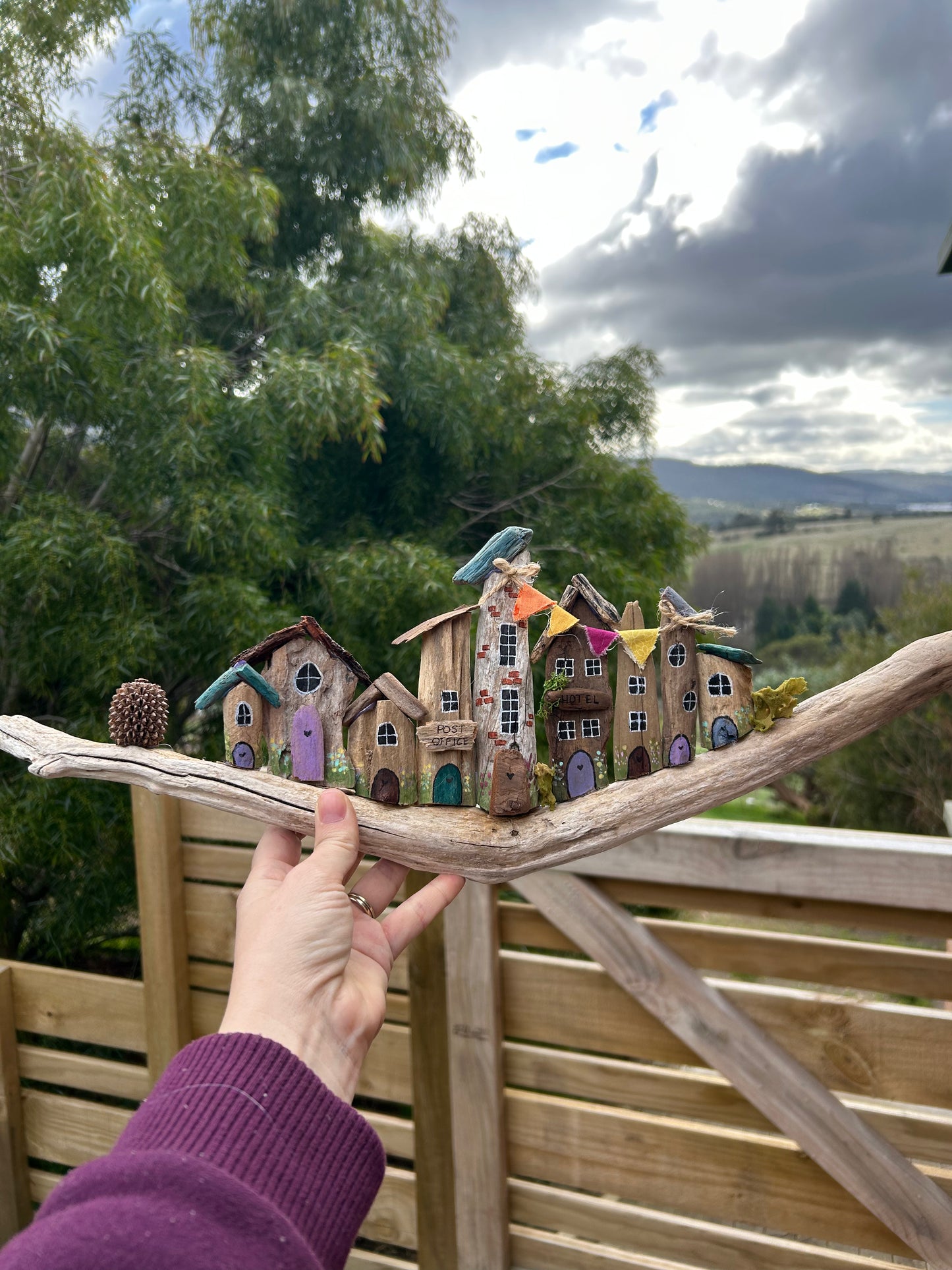 Winter Driftwood Village #12