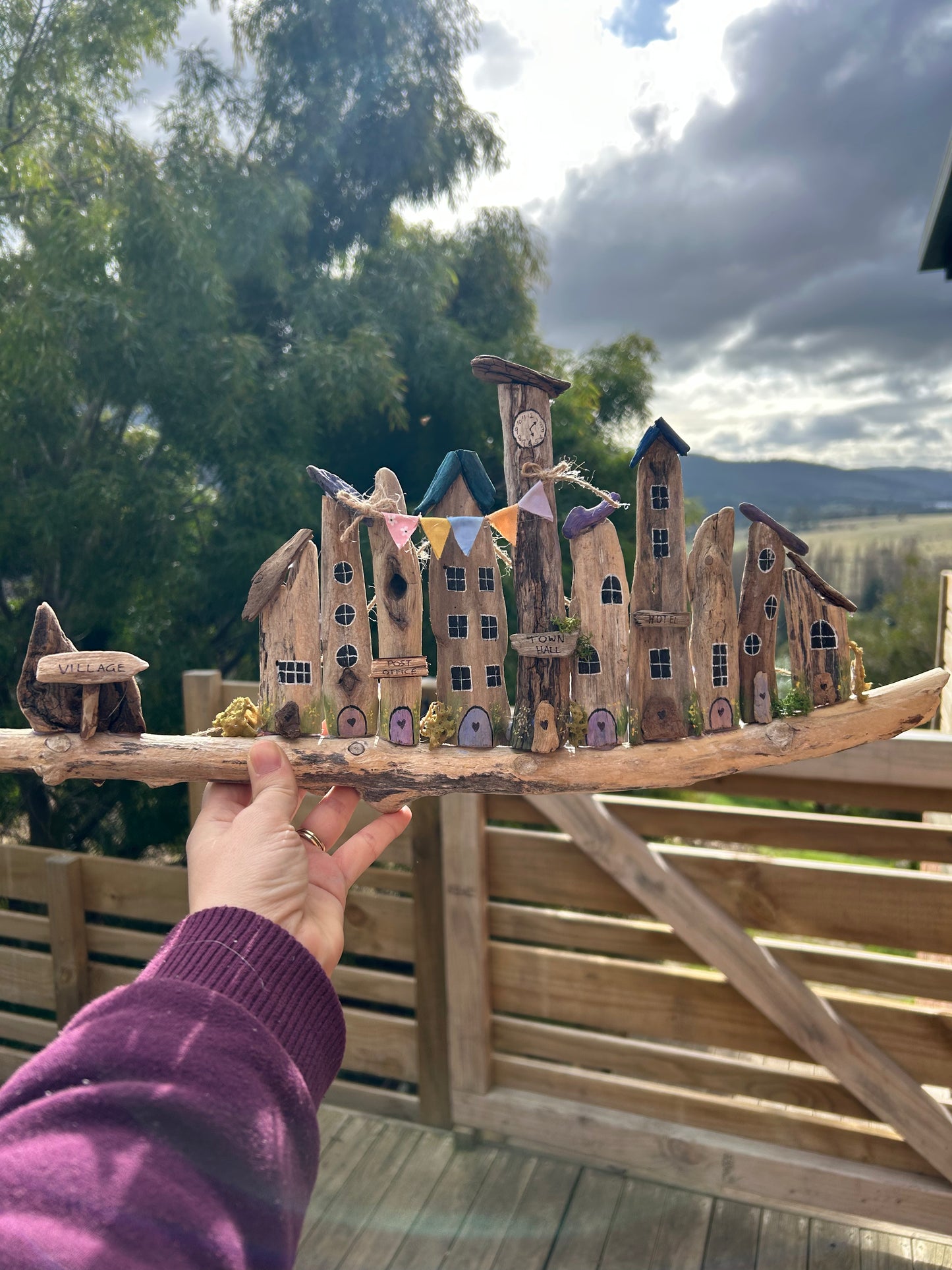 Winter Driftwood Village #13