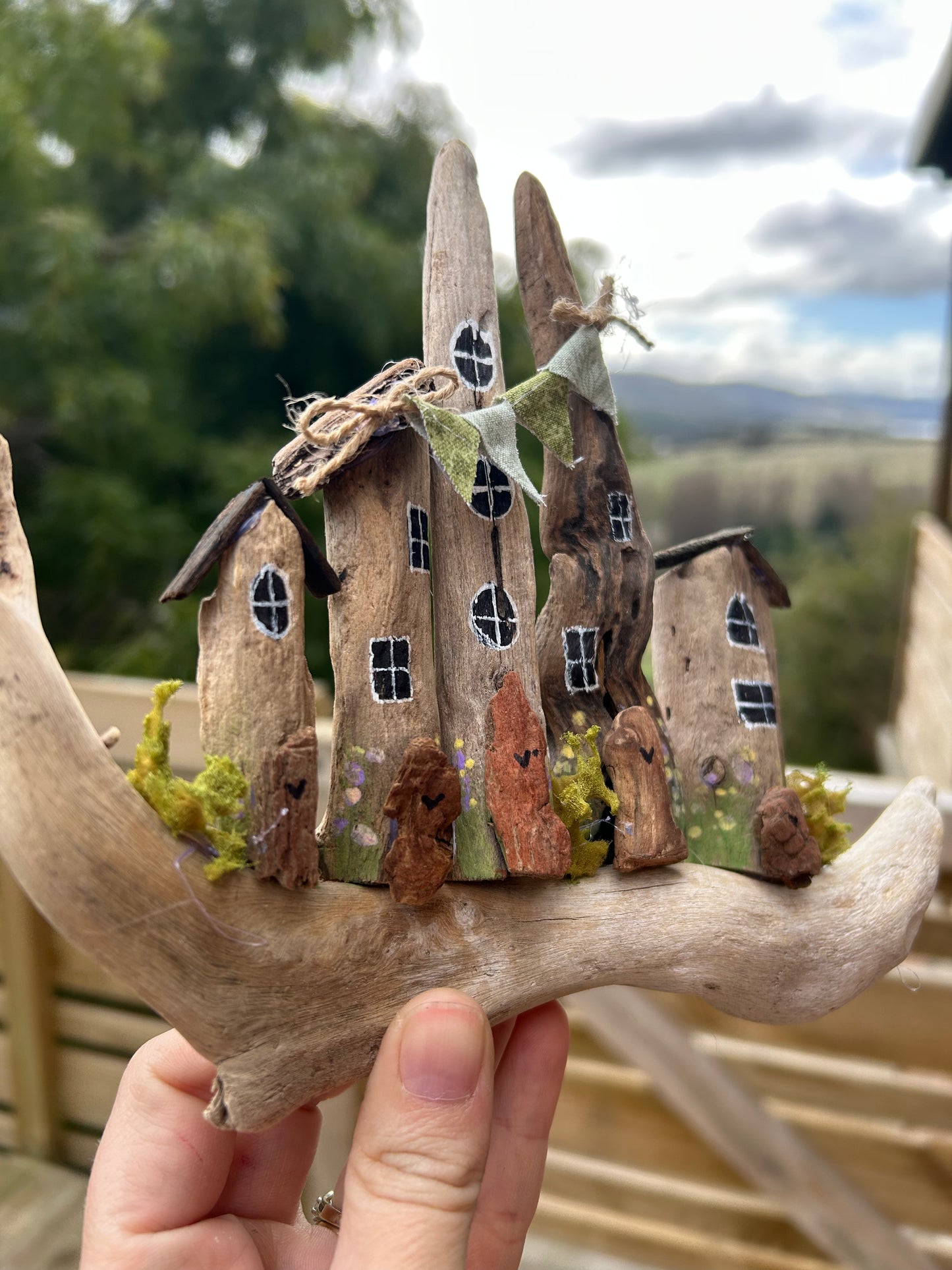 Winter Driftwood Village #3