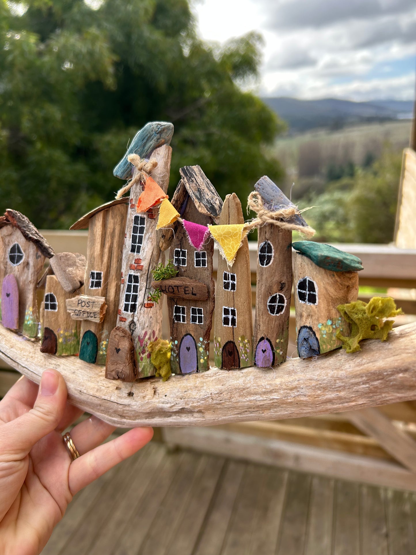 Winter Driftwood Village #12