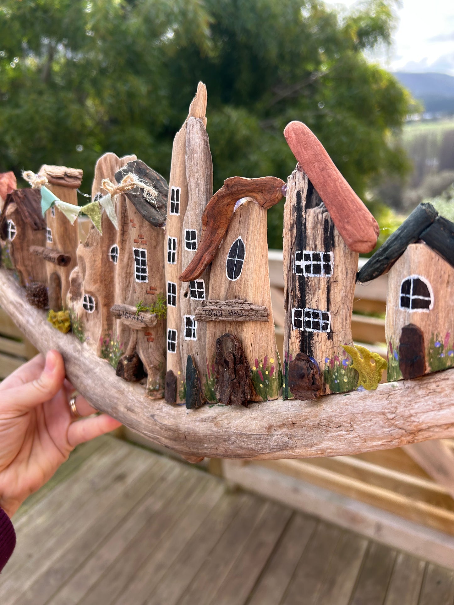 Winter Driftwood Village #14