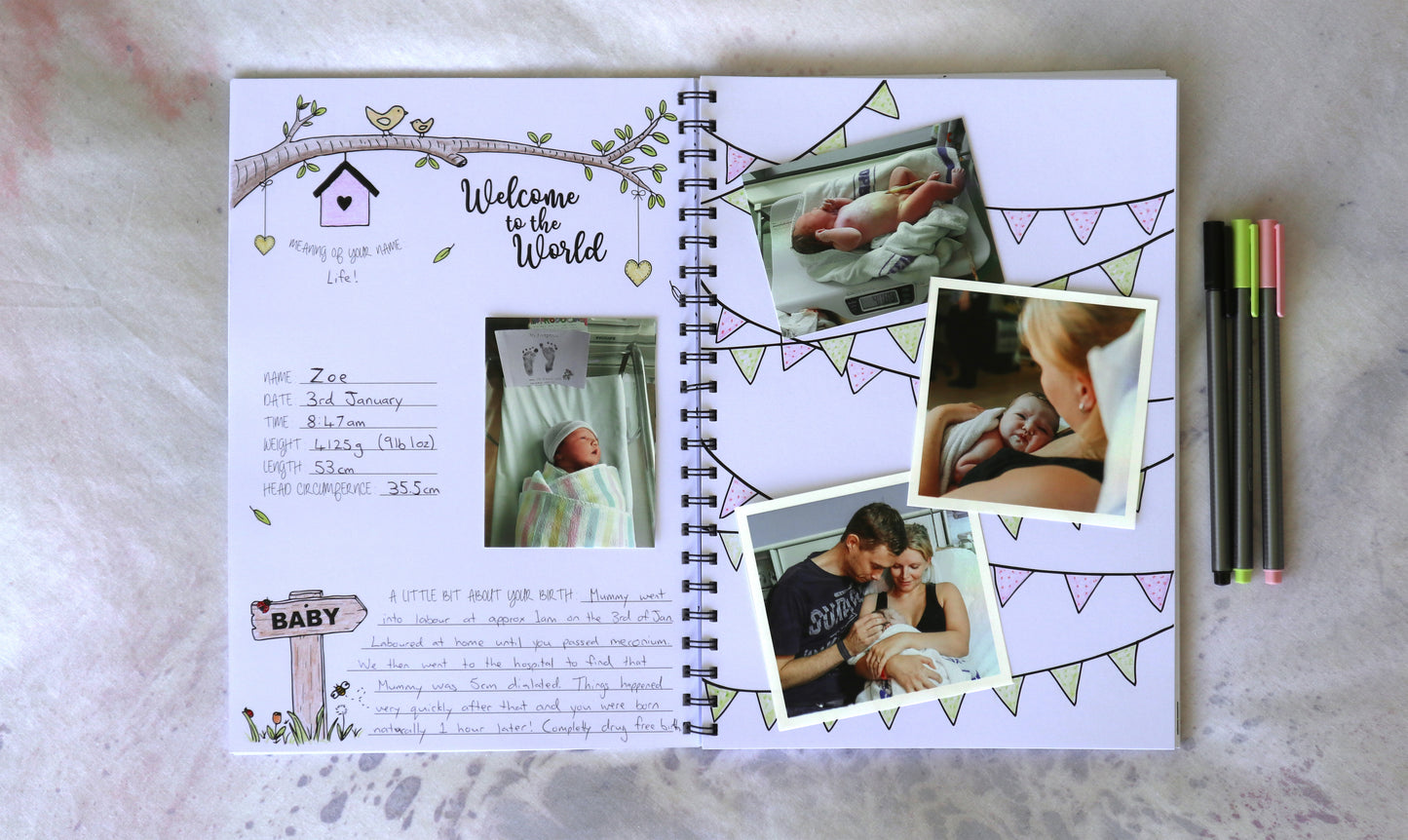 Baby Memory Book