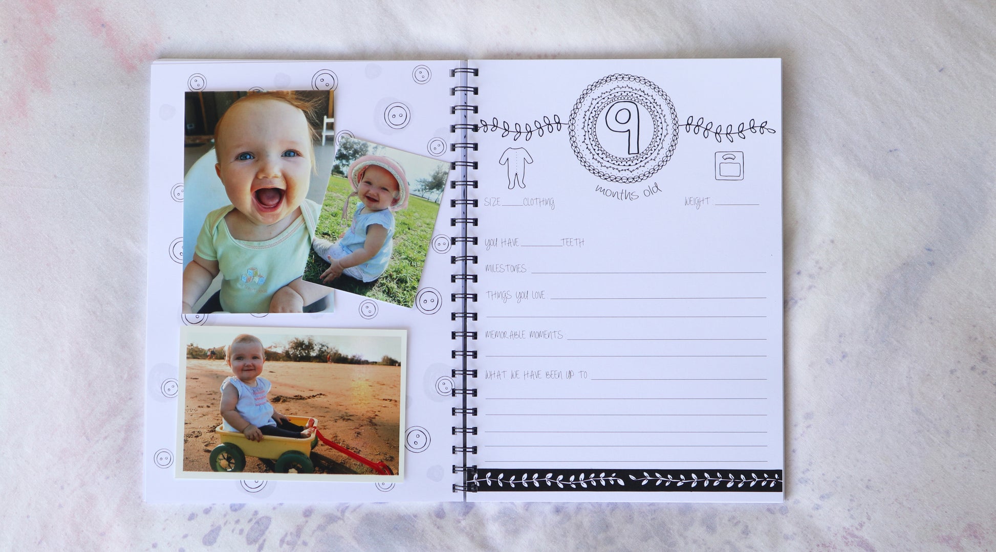 Baby Photo Albums - Create A Baby Book - MILK Books